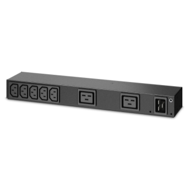 AP6120A - Rack PDU, Basic, 0U/1U, 100-240V/20A, 220-240V/16A, (7) C13, (2) C19