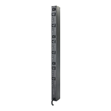 AP7555A - Rack PDU, Basic, Zero U, 22kW, 230V, (6) C19 & (3) C13, High Temp