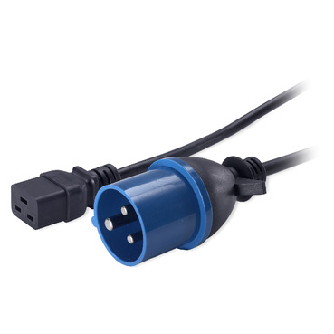 AP9876 - Power Cord, C19 to IEC309 16A, 2.5m