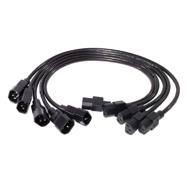 AP9890 - Power Cord Kit (5 ea), C13 to C14, 0.6m