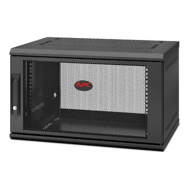AR106SH4 - APC NetShelter WX 6U Single Hinged Wall-mount Enclosure 400mm Deep