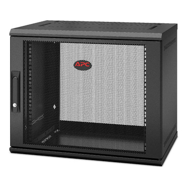 AR109SH4 - APC NetShelter WX 9U Single Hinged Wall-mount Enclosure 400mm Deep