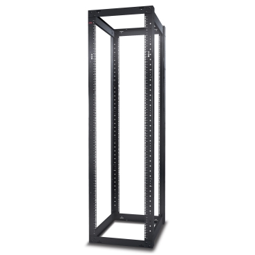 AR203A - NetShelter 4 Post Open Frame Rack 44U Square Holes