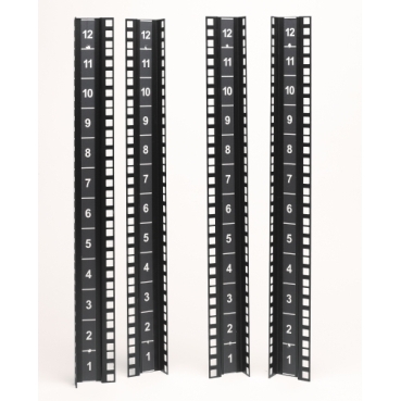 AR4000MV12U - NetShelter CX Mini 12U Vertical Mounting Rail Kit