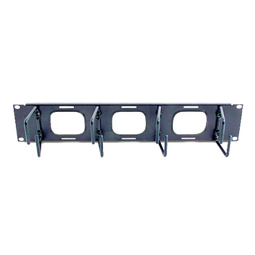 AR8428 - Horizontal Cable Organizer 2U w/pass through holes