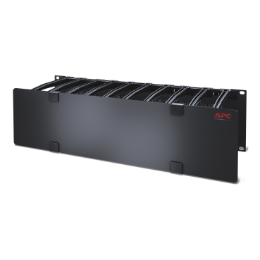 AR8605 - 3U Horizontal Cable Manager, 6" Fingers top and bottom