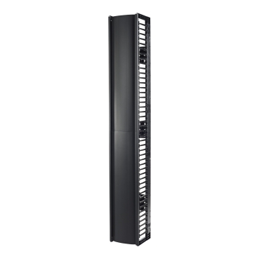 AR8765 - Valueline, Vertical Cable Manager for 2 & 4 Post Racks, 84"H X 12"W, Single-Sided with Door