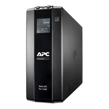 BR1600MI - Back UPS Pro BR 1600VA, 8 Outlets, AVR, LCD Interface