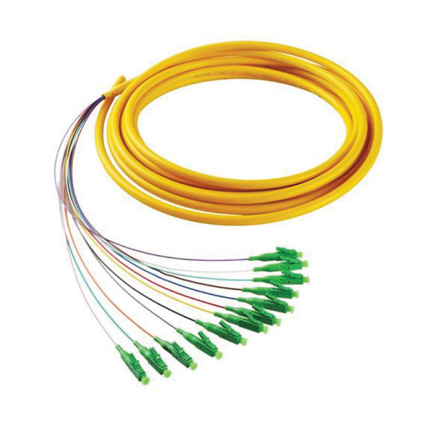 Bundle Fiber Pigtails - Multi Cores Rainbow Color Fiber Optic Pigtails