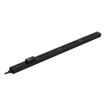 EPDU1216M - Easy PDU, Metered, Zero U, 11 kW, 230V, (21) C13 & (3) C19?IEC309