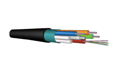 ODGYTS Series - 4-144 Core Corrugated Steel Tape Armoured PE-UV Black Outdoor Fiber Cable