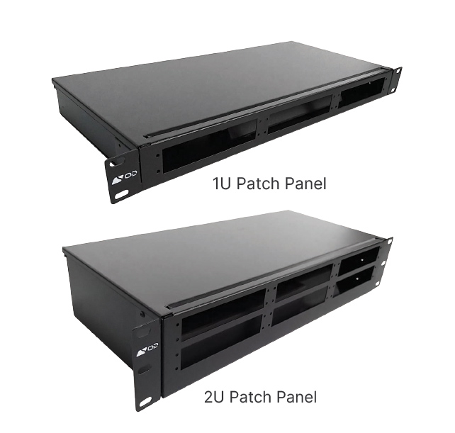 ODMFPP Series - Multi-Function Patch Panel with Changeable Front Plate