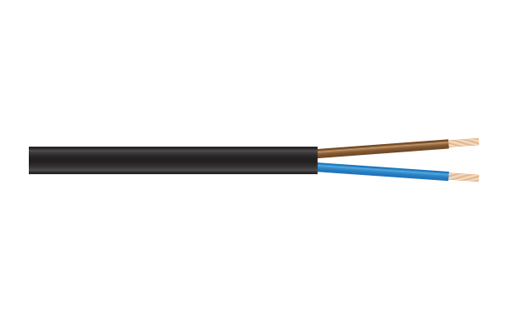 ODTF2315 Twin Flat - 2 Cores 23/0.16 Twin Flat Power Cable