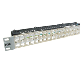 UC C500 PP S 48 1U - 19-in 1U, High Density, 48P, Empty, Cat 6A, 180Â°