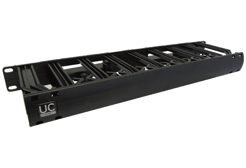 UC CACC CM 1U V1 - 19-in 1U cable management, Plastic light weight, Deep â€“ 5 inch