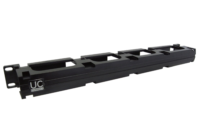 UC CACC CM 1U V2 - 19-in 1U cable management, Plastic light weight, Normal â€“ 3 inch