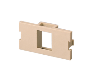 UC CACC OA K1 - 1-in Snap-in module, Single Keystone Adaptor