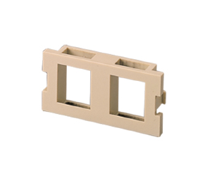 UC CACC OA K2 - 1-in Snap-in module, Double Keystone Adaptor
