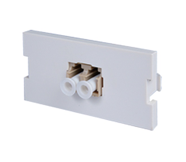 UC CAOF OA LD - 1-in Snap-in module, LC duplex Adapter