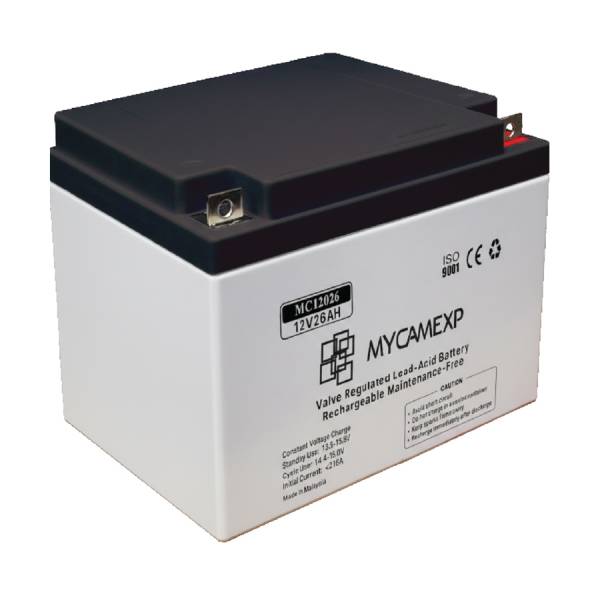 MC12026 - MC12026 AGM GP SERIES - VRLA BATTERY 12V 26AH