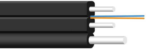 ODFD004SMB-Out - 4 Core Single Mode Black Outdoor FTTH Drop Cable
