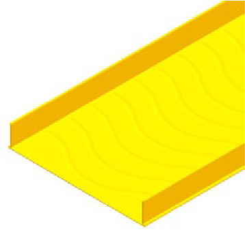 TC1279-406 - 600MM X 100 24” X 4” Solid Duct