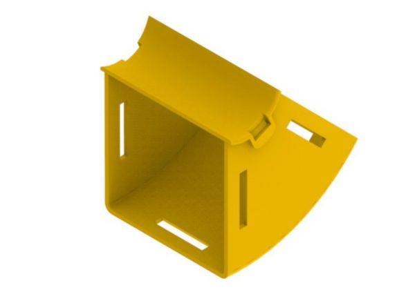 TC1279-77-45A - 50MM X 50 2” X 2” 45° Elbow and cover 