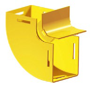 TC1279-113-30A - 100MM X 100 4” X 4” 30° Up and Cover Vertical Elbow