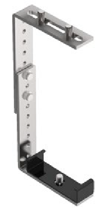 TC1279-155AKIT - “C” Rail-mounting Kit, 100mm Duct