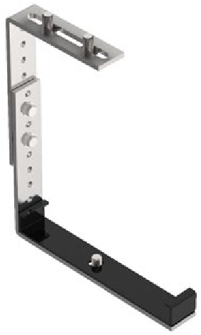 TC1279-155BKIT - “C” Rail-mounting Kit, 220mm Duct